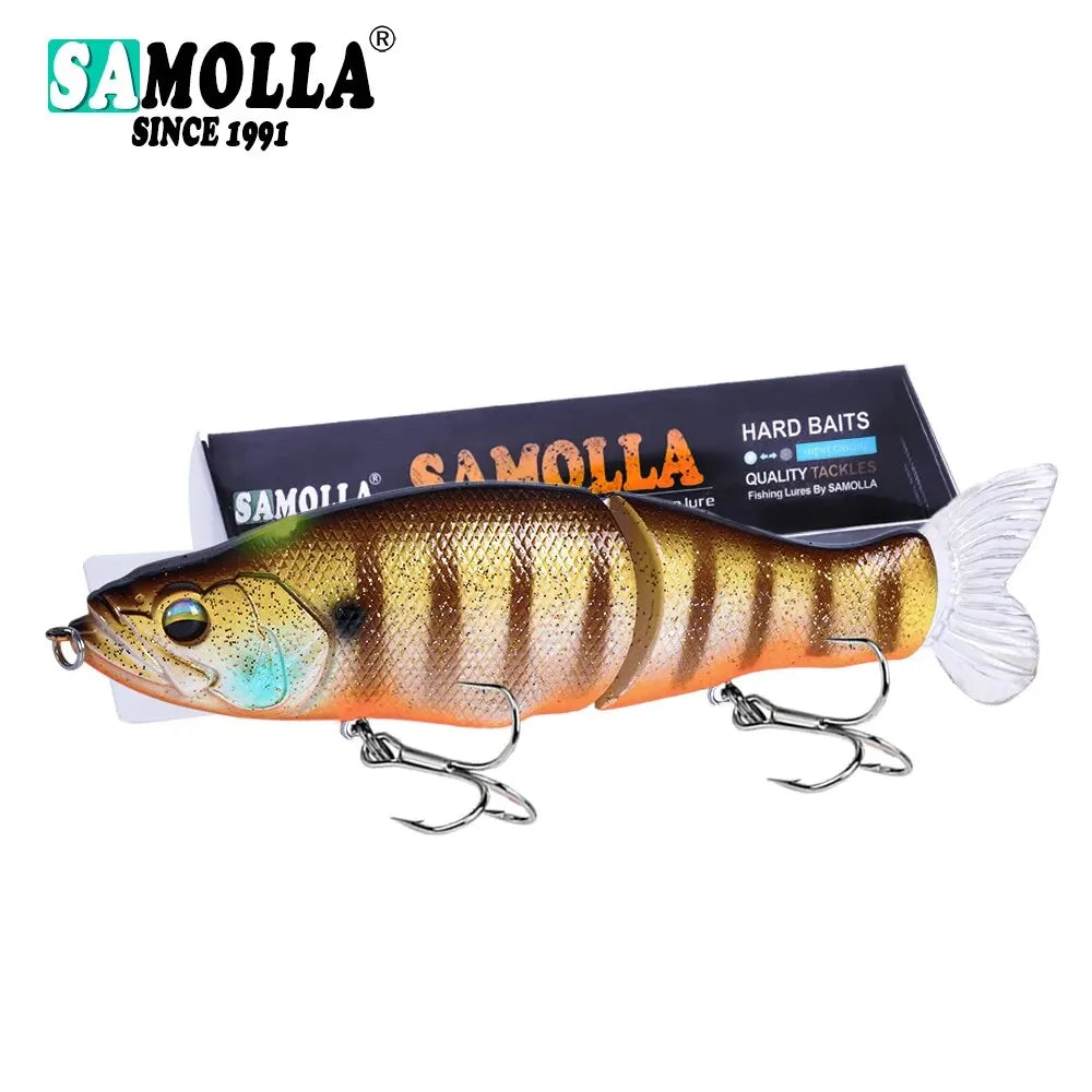 Slow Sinking SwimBaits Fishing Lures 30G Whopper Vibration Soft Tail Or Pike And Bass Hard Baits Isca Artificiall Accessories