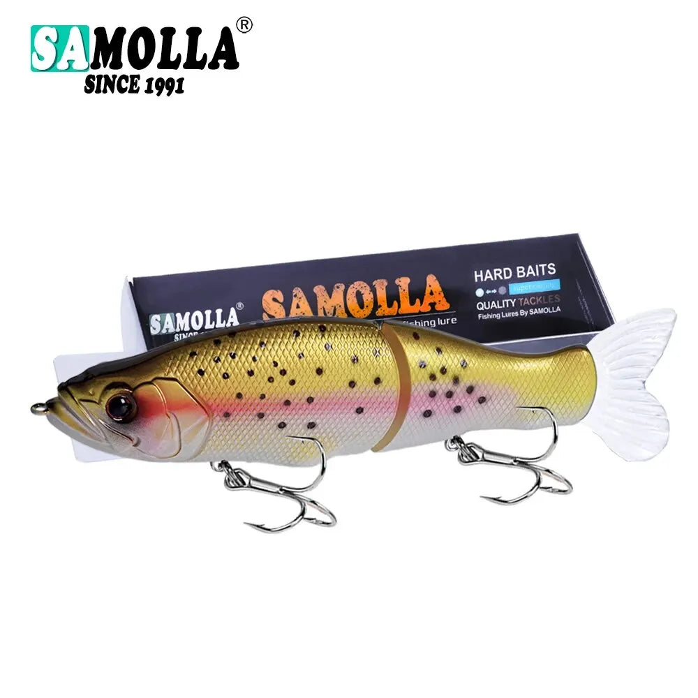 Slow Sinking SwimBaits Fishing Lures 30G Whopper Vibration Soft Tail Or Pike And Bass Hard Baits Isca Artificiall Accessories